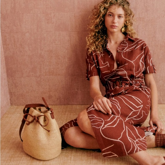 SOLD NEW Sezane Farro Bag - Picture 3 of 5